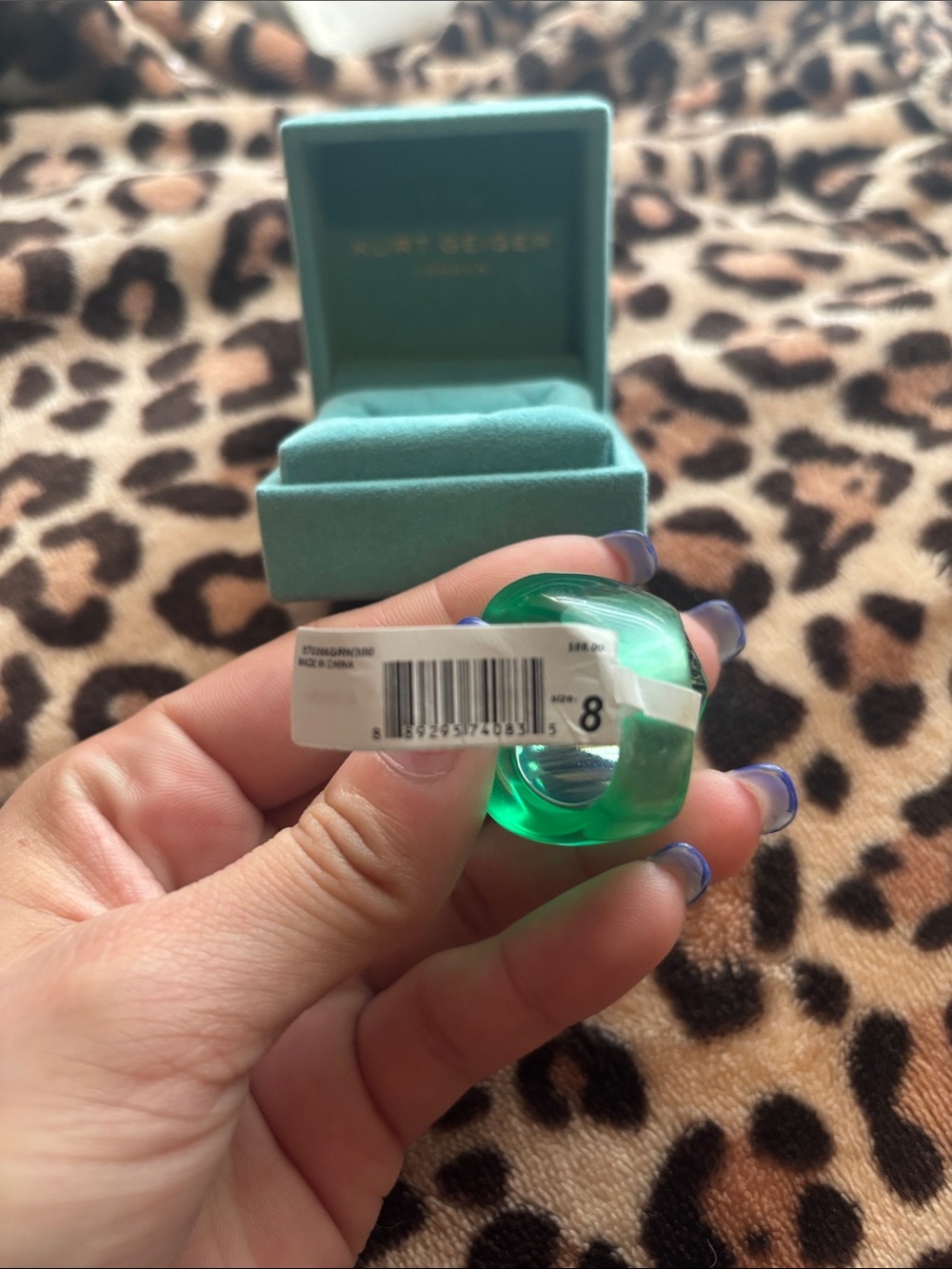 NIB Kurt Geiger Heart Ring - Picture 5 of 6